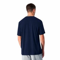 Herren Kurzarm-T-Shirt Champion Champion Crewneck Marineblau