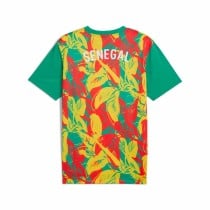 Men's Short-sleeved Football Shirt Puma Senegal Prematch Ss Green