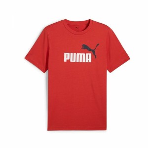 Herren Kurzarm-T-Shirt Puma Essentials Rot
