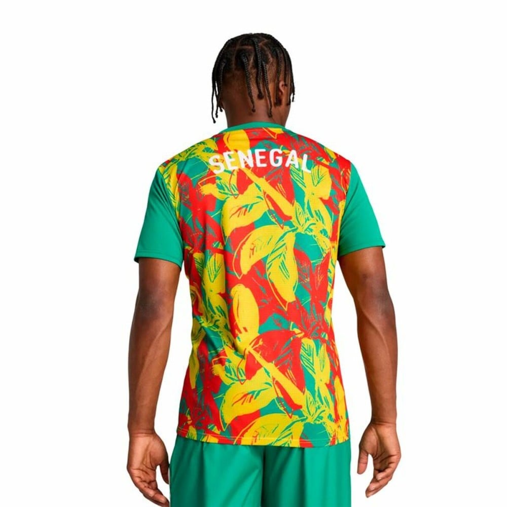 Men's Short-sleeved Football Shirt Puma Senegal Prematch Ss Green