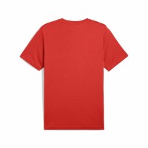 Herren Kurzarm-T-Shirt Puma Essentials Rot