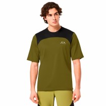 Herren Kurzarm-T-Shirt Oakley Free Ride SS grün Olive