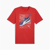 T-shirt à manches courtes homme Puma Graphics Rouge