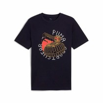 Herren Kurzarm-T-Shirt Puma Graphics Execution Schwarz