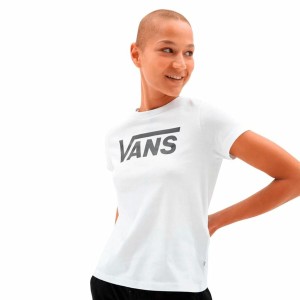 Women’s Short Sleeve T-Shirt Vans Flying White