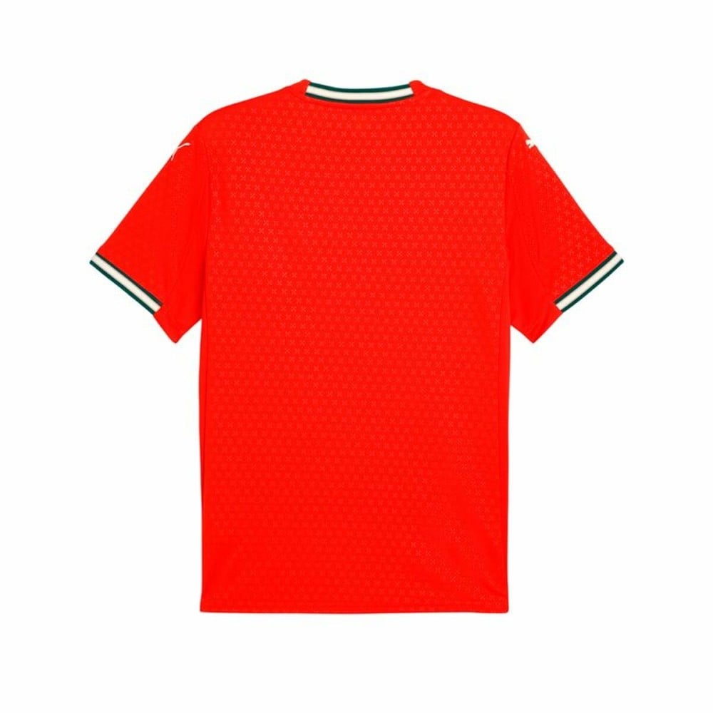 Men's Short-sleeved Football Shirt Puma Portugal Home Repl Red