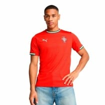 Men's Short-sleeved Football Shirt Puma Portugal Home Repl Red