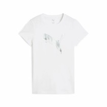 Damen Kurzarm-T-Shirt Puma Essentials Weiß