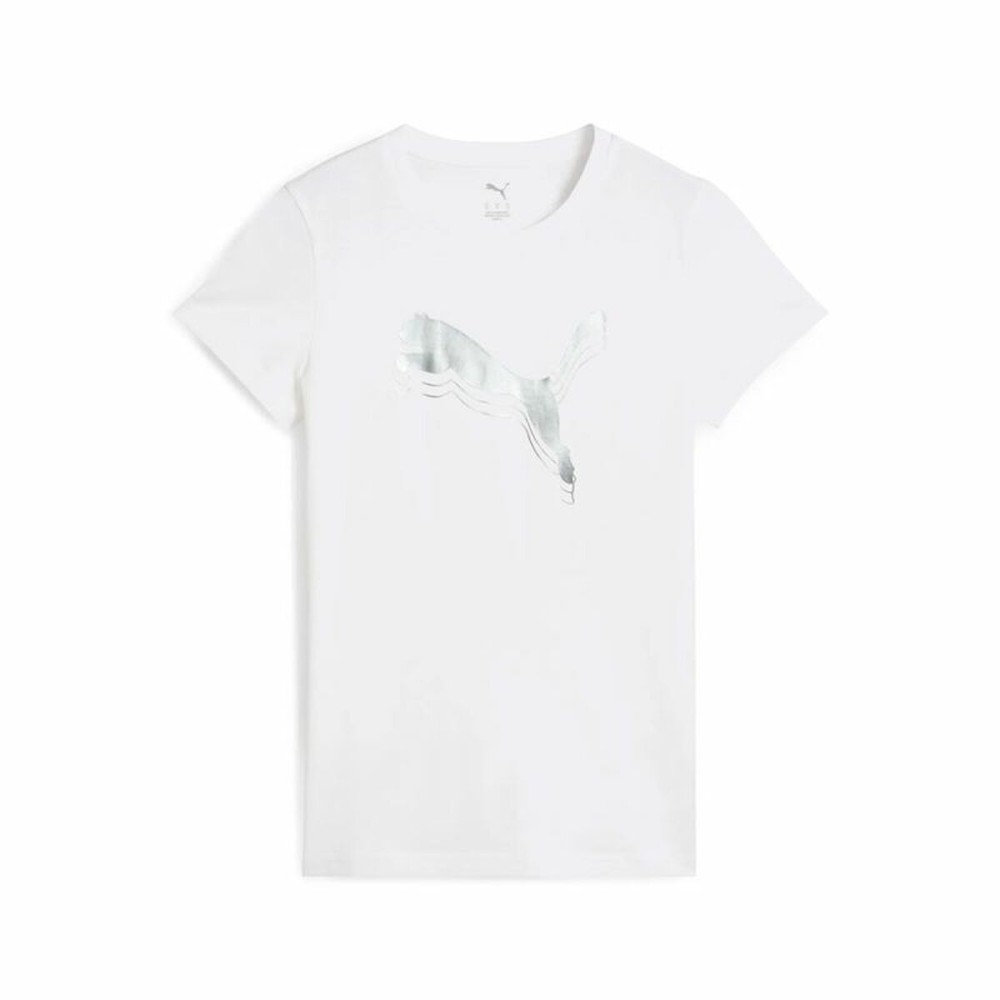 Damen Kurzarm-T-Shirt Puma Essentials Weiß