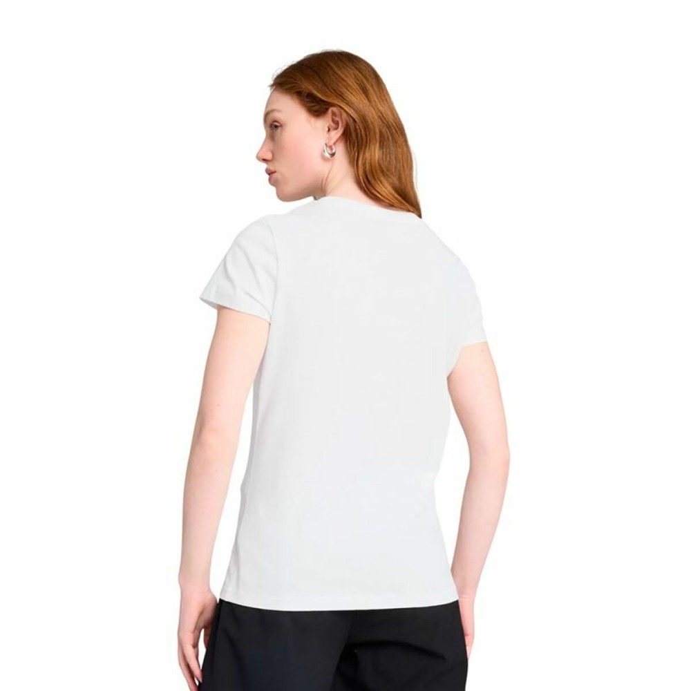 T-shirt à manches courtes femme Puma Essentials Blanc