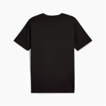Herren Kurzarm-T-Shirt Puma Graphics Schwarz