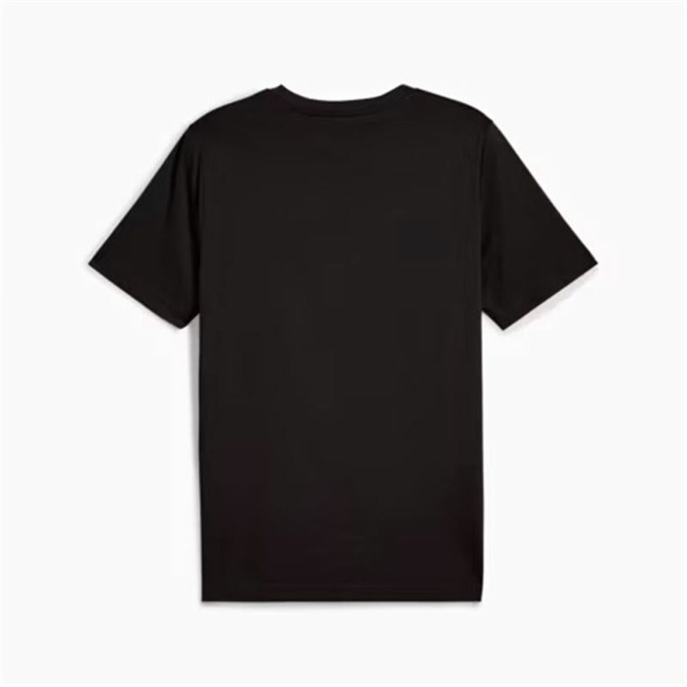 Herren Kurzarm-T-Shirt Puma Graphics Schwarz