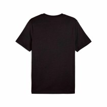 Men’s Short Sleeve T-Shirt Puma Graphics Moto Flag Black