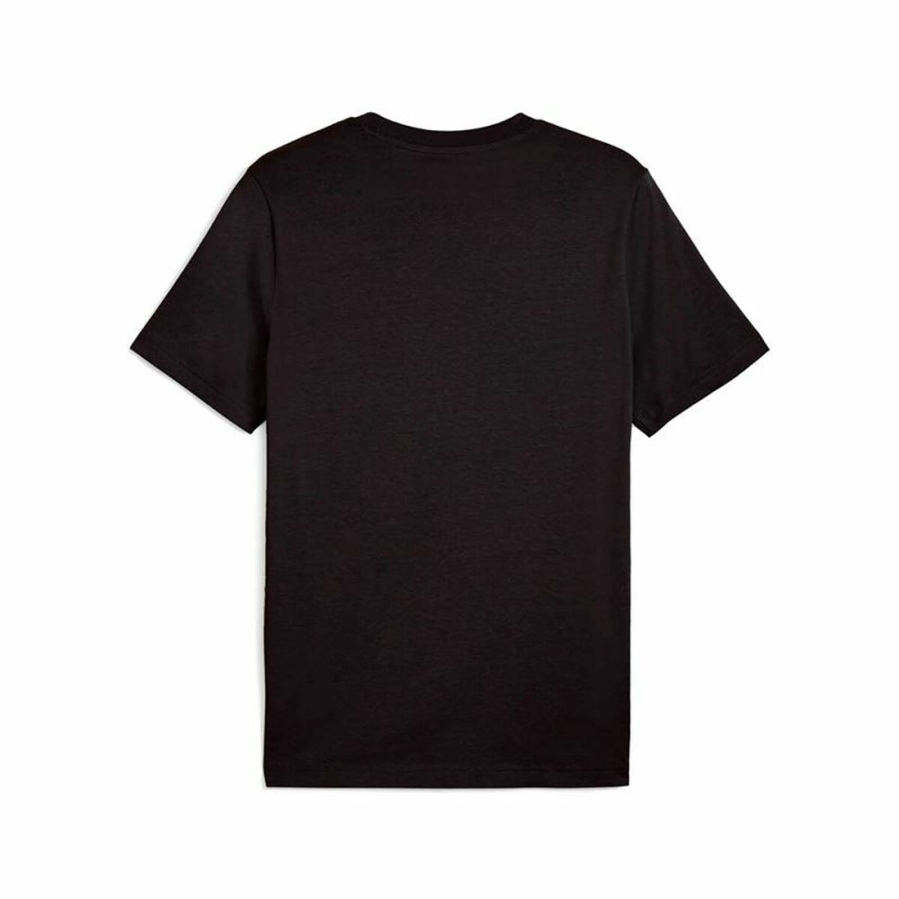 Herren Kurzarm-T-Shirt Puma Graphics Moto Flag Schwarz