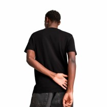 Herren Kurzarm-T-Shirt Puma Graphics Moto Flag Schwarz