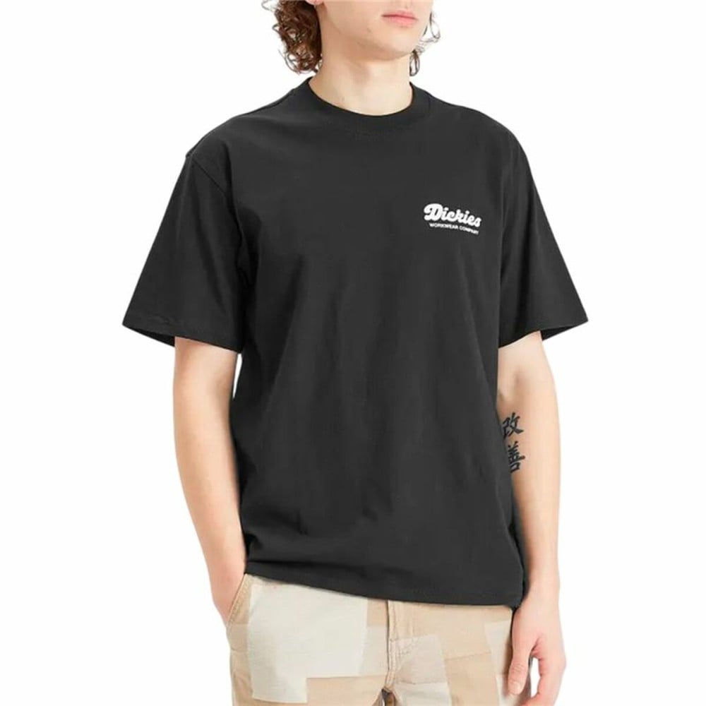 Herren Kurzarm-T-Shirt Dickies Lewistown Ss Schwarz