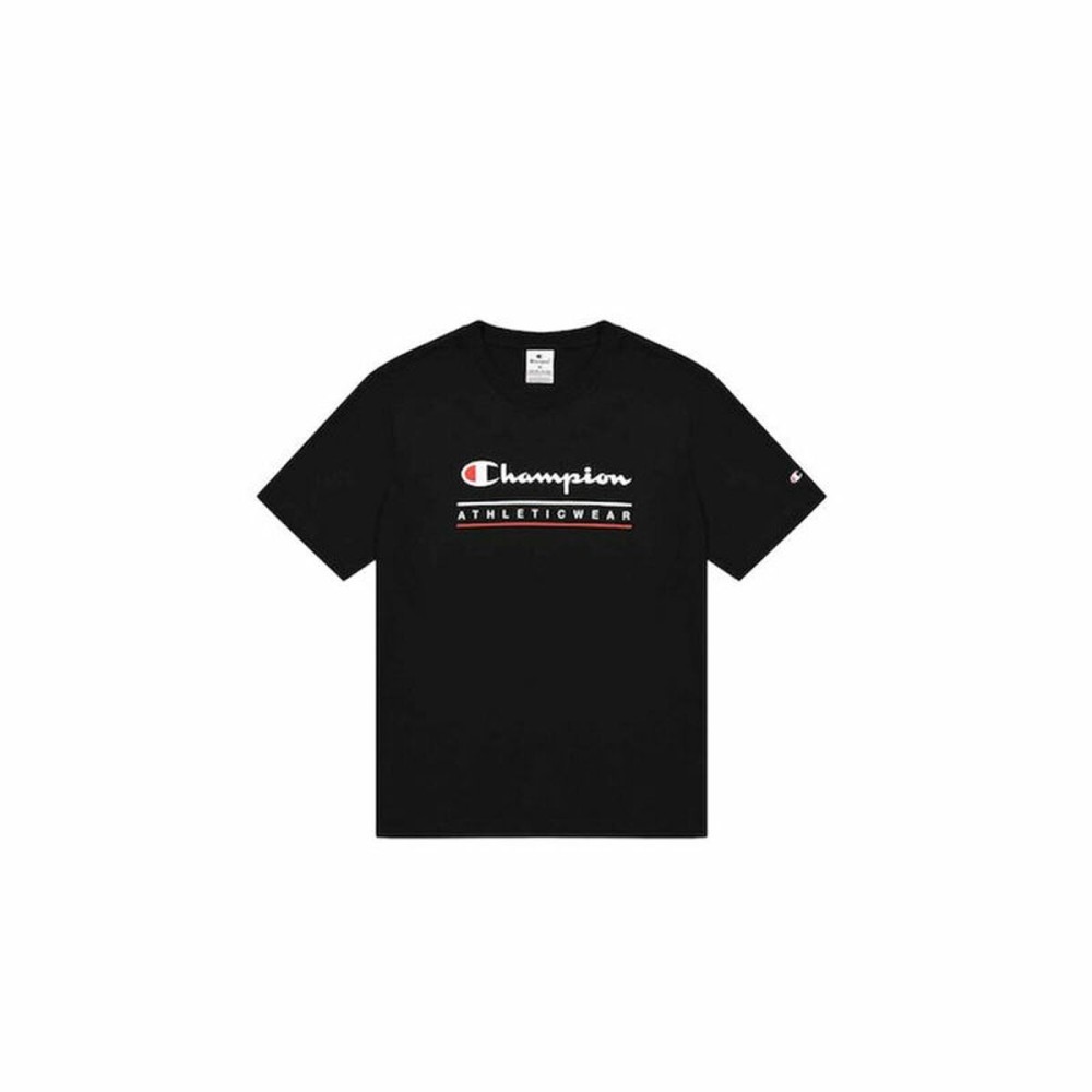 Men’s Short Sleeve T-Shirt Champion Black