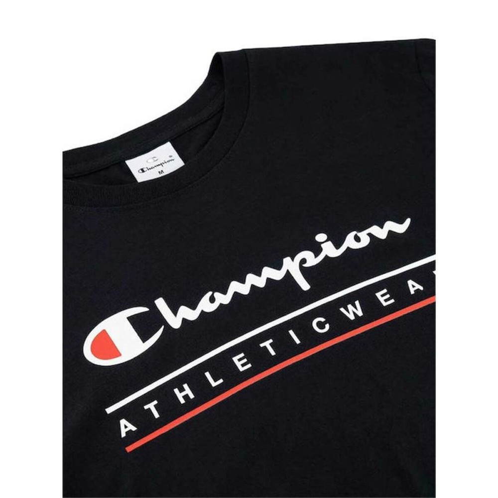 Men’s Short Sleeve T-Shirt Champion Black
