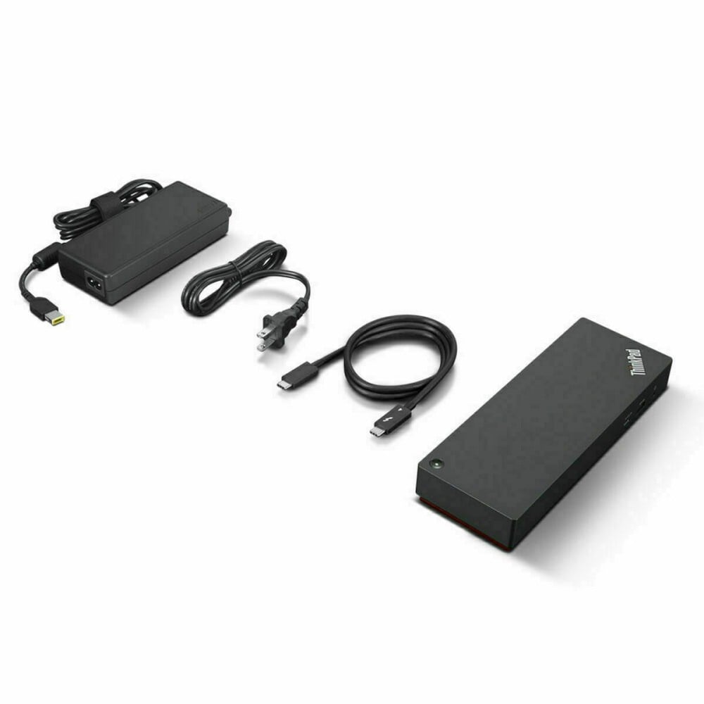Dockstation Lenovo 40B00135EU Schwarz 4K Ultra HD