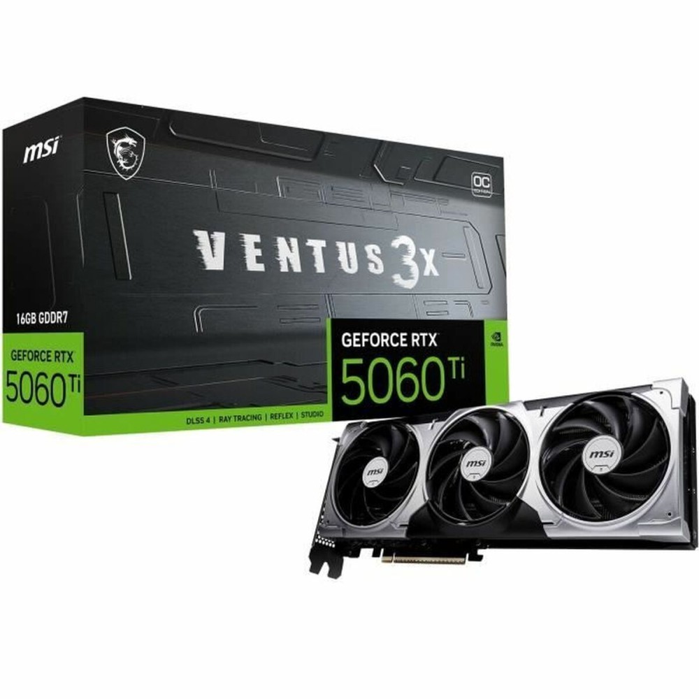 Carte Graphique MSI geforce rtx 5060 ti 16 GB GDDR7
