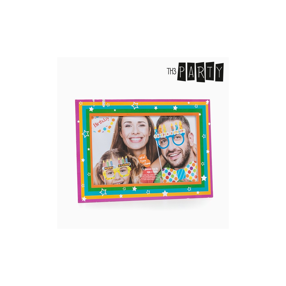 Th3 Party Birthday Accessories for Fun Photos (Set of 5)