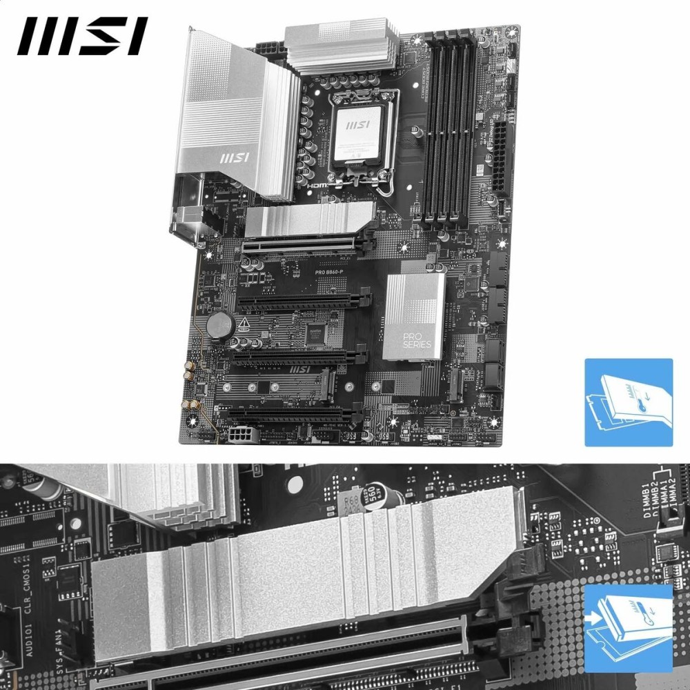 Motherboard MSI LGA 1851 AMD