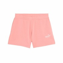 Sports Shorts Puma Essentials Small No. 1 Logo Pink