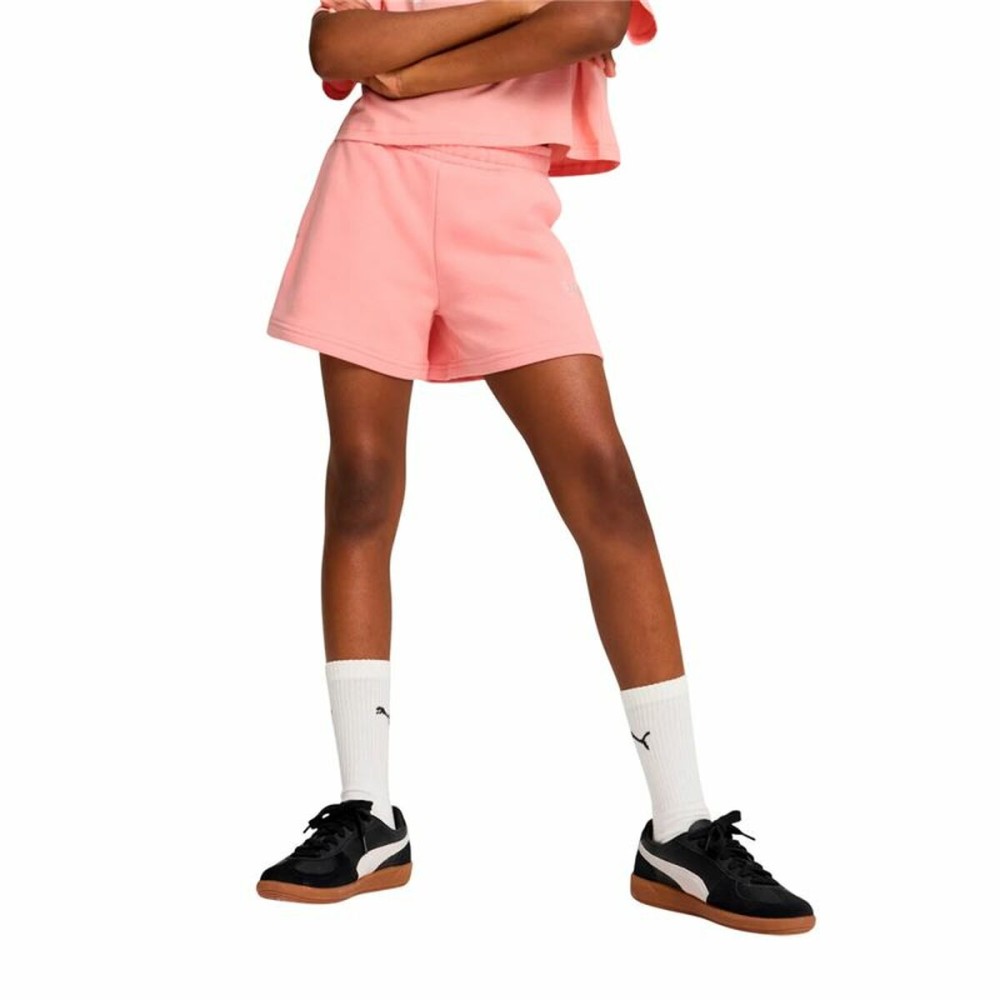 Short de Sport Puma Essentials Small No. 1 Logo Rose