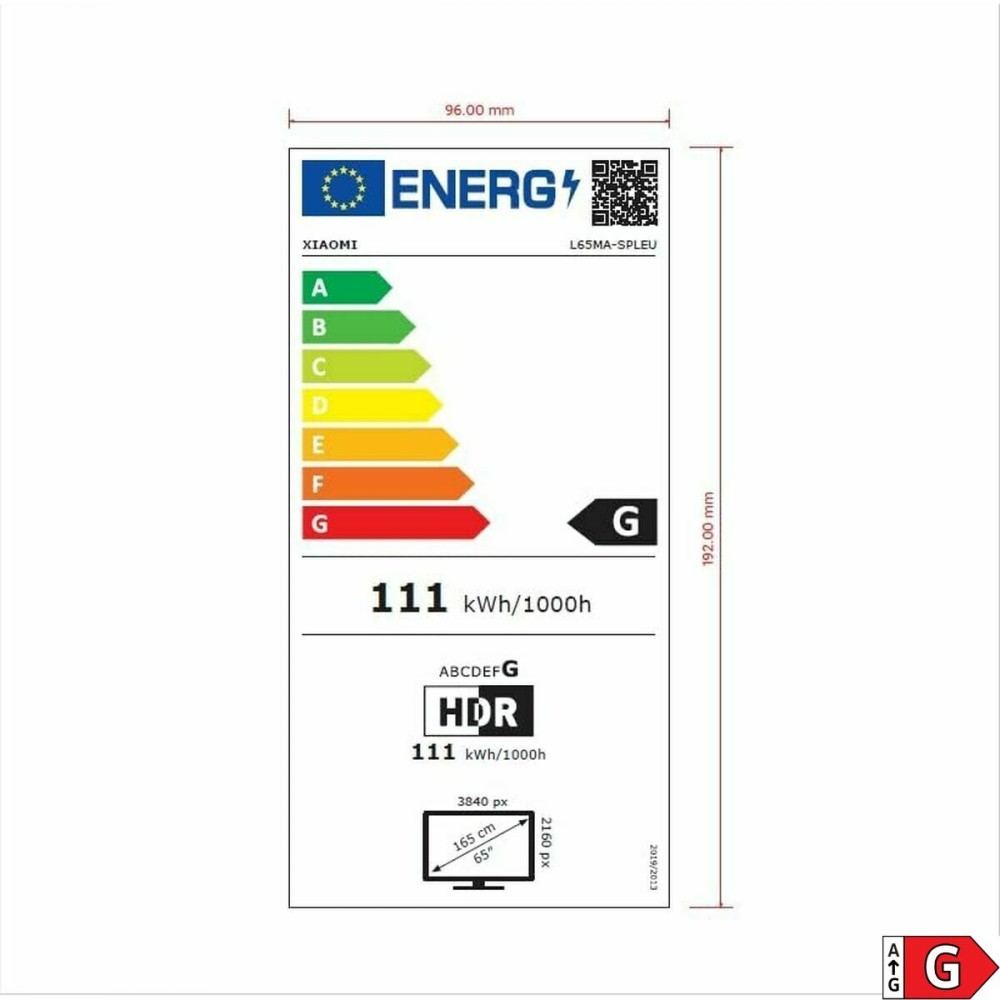 Smart TV Xiaomi ELA5674EU 4K Ultra HD 65" LED HDR