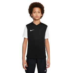 Child's Short Sleeve T-Shirt Nike TIEMPO PREMIER 2 DH8389 010 Black
