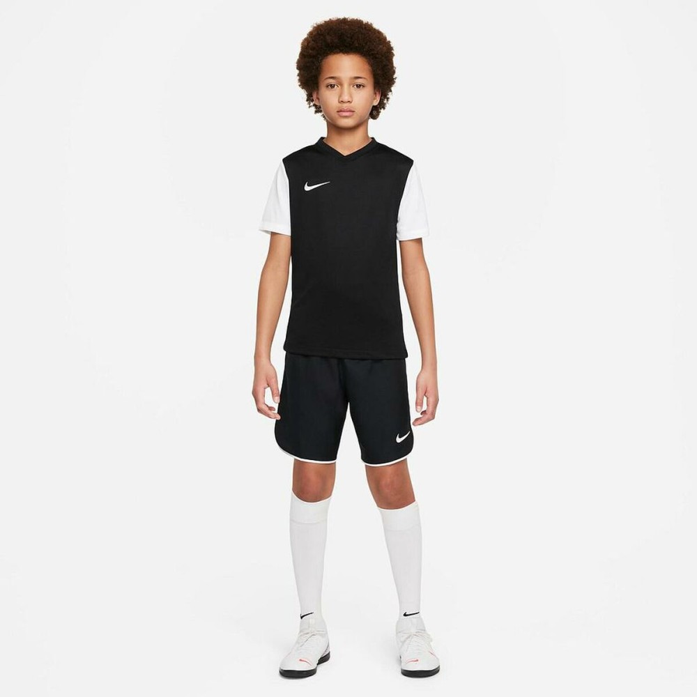 Child's Short Sleeve T-Shirt Nike TIEMPO PREMIER 2 DH8389 010 Black