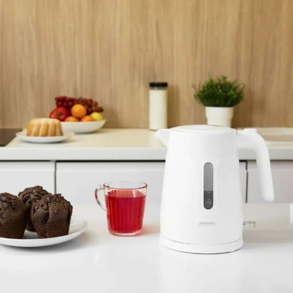 Kettle Mpm MCZ-119 White Plastic 2200 W 1 L