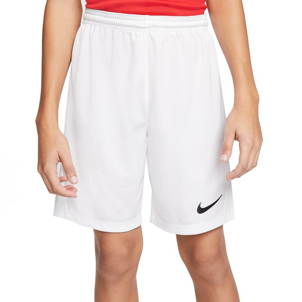 Sport Shorts for Kids Nike DRI FIT PARK III BV6865 100 White