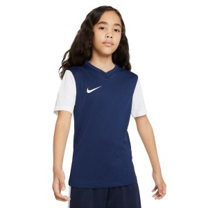 Child's Short Sleeve T-Shirt Nike TIEMPO PREMIER 2 TEE DH8389 410 Navy Blue
