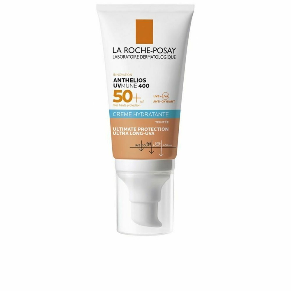 Sun Protection with Colour La Roche Posay Anthelios Uvmune 50 ml White Spf 50 Cream Hydrating Cream with Colour
