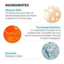 Sun Protection with Colour La Roche Posay Anthelios Uvmune 50 ml White Spf 50 Cream Hydrating Cream with Colour