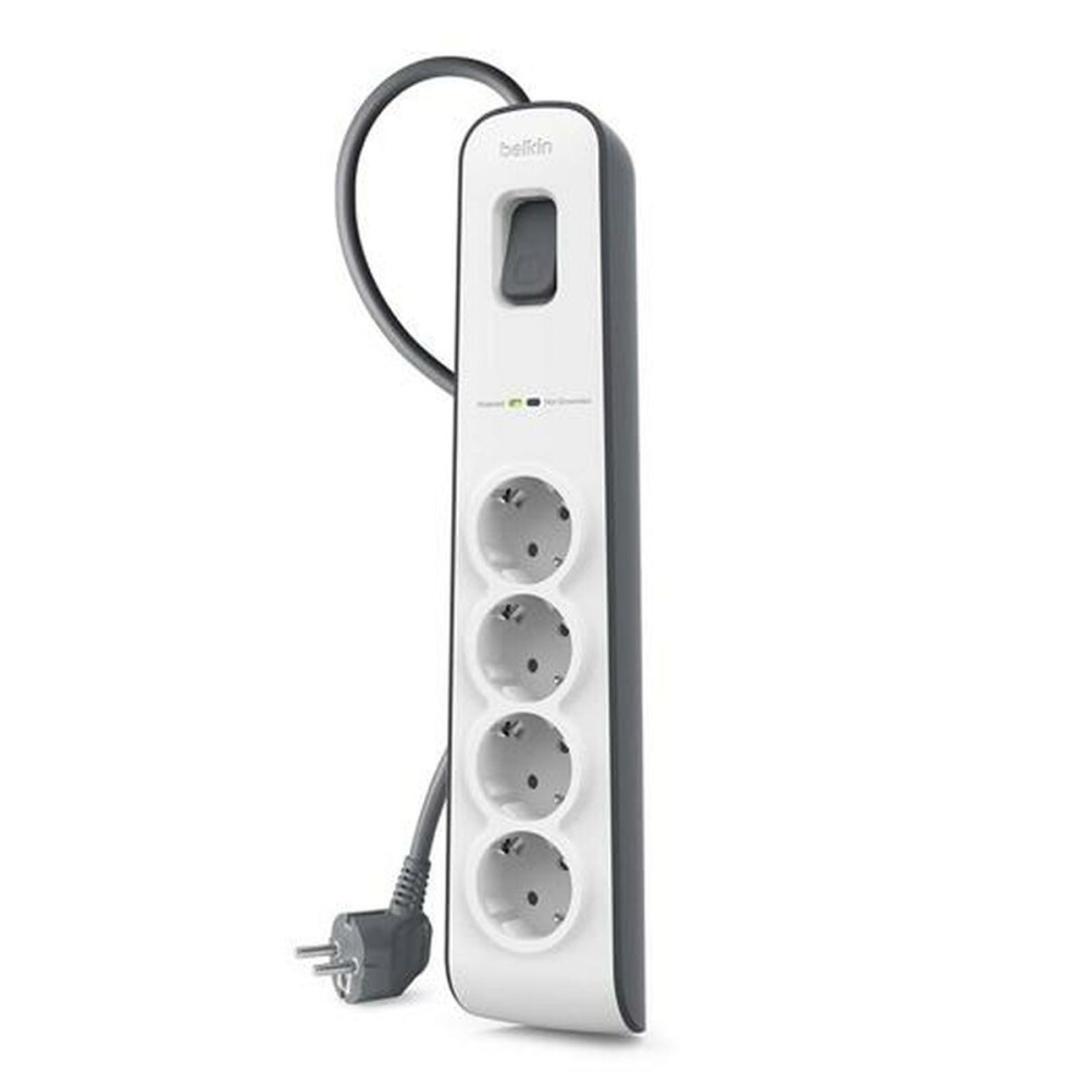 Steckdosenleiste mit 4 Steckdosen mit Schalter Belkin (2 m)