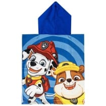 Frottéhandtuch mit Kapuze The Paw Patrol Blau 50 x 115 cm