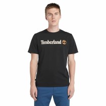 Herren Kurzarm-T-Shirt Timberland Kennebec River Schwarz