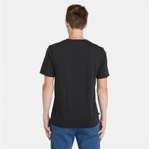Herren Kurzarm-T-Shirt Timberland Kennebec River Schwarz