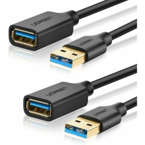 Câble Rallonge à USB Ugreen 10368B Noir 1 m