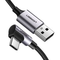 USB A to USB-C Cable Ugreen 50942 Black 2 m