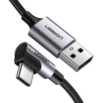 USB A to USB-C Cable Ugreen 50942 Black 2 m