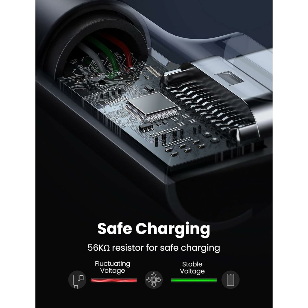 USB A to USB-C Cable Ugreen 50942 Black 2 m