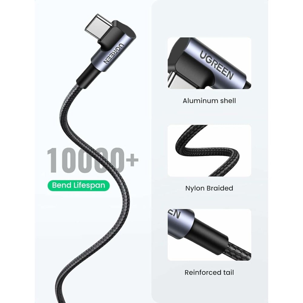 Câble USB A vers USB-C Ugreen 50942 Noir 2 m