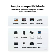 USB 2.0 A to USB B Cable Ugreen 10311 Black 2 m