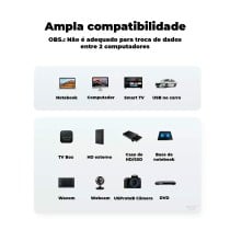 USB 2.0 A zu USB-B-Kabel Ugreen 10311 Schwarz 2 m
