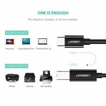 USB 2.0 A zu Mini USB-B-Kabel Ugreen 50446 Schwarz 2 m