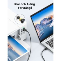 USB 2.0 A zu USB-B-Kabel Ugreen 10351 Schwarz 3 m