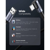 USB A to USB-C Cable Ugreen 50941 Black 5 m